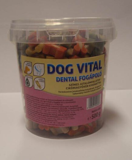 DV3294 dog vital fogápoló színes jutalomfalat 500g hellodog kutyatápok.eu