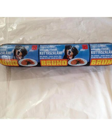 Bruno marhahús ízesítésű kutyaszalámi 10x1 kg