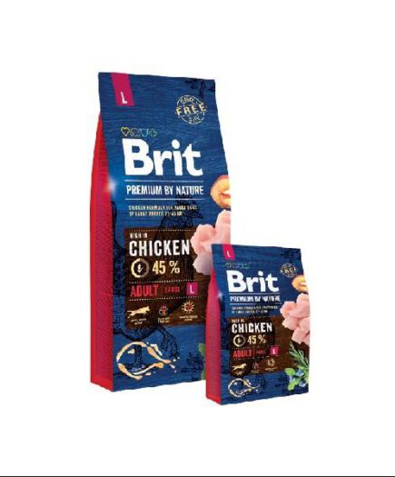 Brit Premium adult large kutyatáp 15 kg