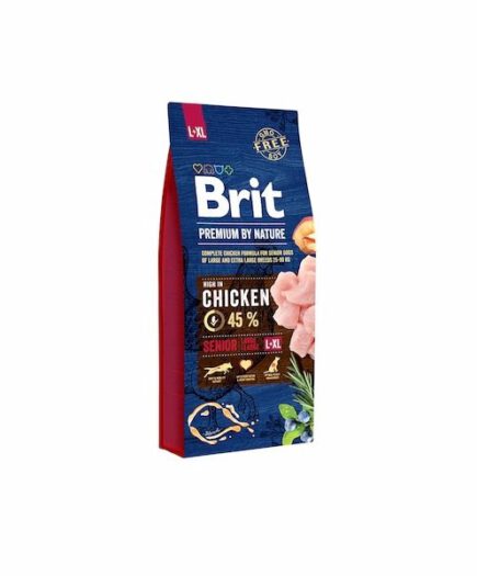 Brit Premium extra large senior kutyatáp 15 kg