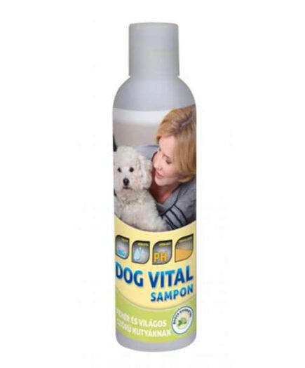 Kutyasampon Dog Vital fehér és világosszőrű kutyáknak 200ml