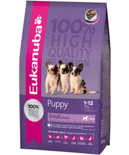euk1315 eukanuba puppy small kistestű kölyköknek7,5kg hellodog kutyatapok.eu