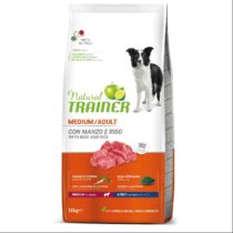 Trainer Natural adult medium beef kutyatáp 12 kg